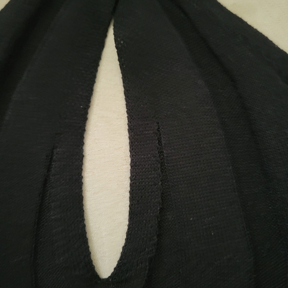 DISSH Everly knit top halter black Sz M - Picture 5 of 7